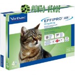 VIRBAC EFFIPRO GATTO DUO 4 pipette da 0,5 ml KG 1-6